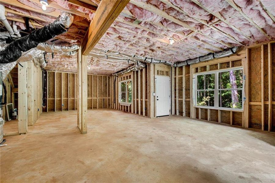 In-progress construction of a new home in , Ellenwood, GA (Image 43). In-progress construction of a new home in , Ellenwood, GA (Image 43).
