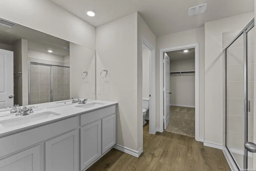 Furnished interior view inside a new home in Brookstone Creek, San Antonio (Image 7).