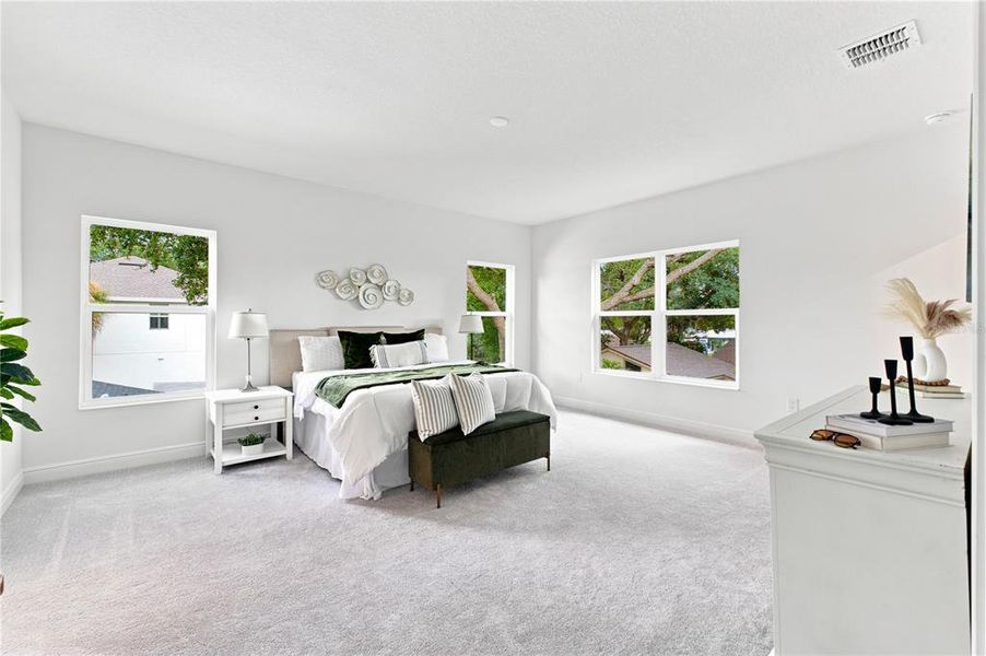 Furnished interior view inside a new home in , Tampa (Image 11).