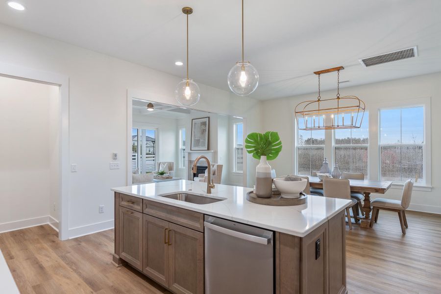 Furnished interior view inside a new home in , Summerville (Image 17).