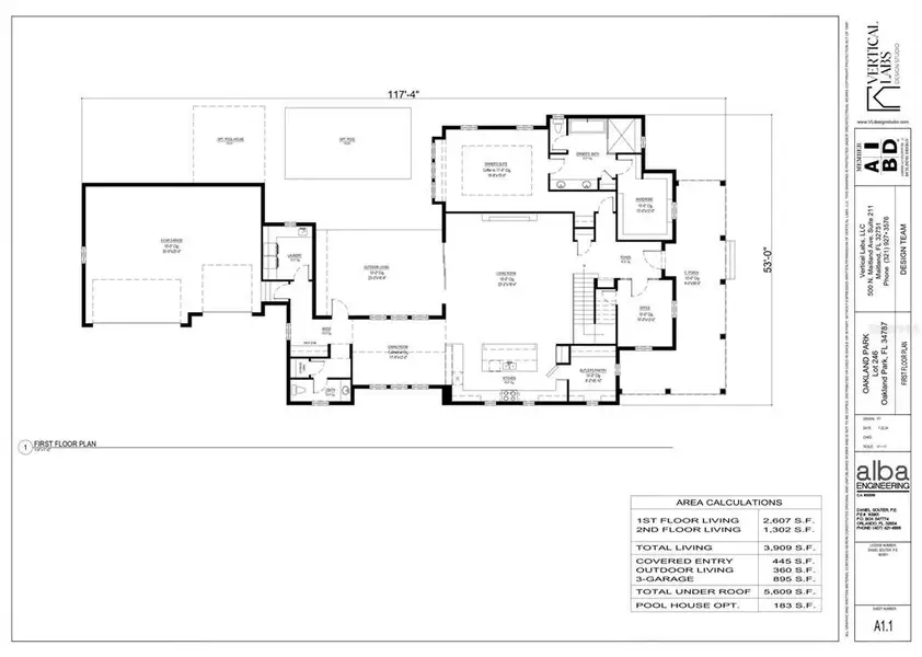 Floor plan - 1st floor