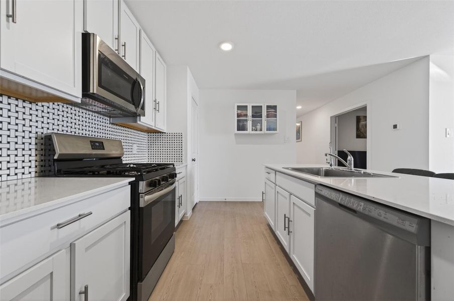 Furnished interior view inside a new home in The Grand Prairie, Hockley (Image 26).