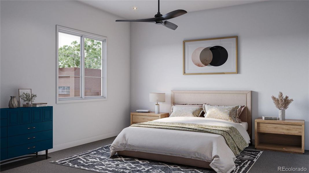 Furnished interior view inside a new home in , Wheat Ridge (Image 3).