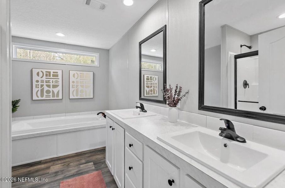 Furnished interior view inside a new home in , Jacksonville (Image 10). Furnished interior view inside a new home in , Jacksonville (Image 10).