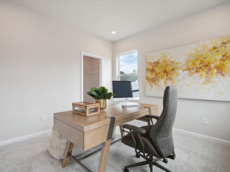 Furnished interior view inside a new home in Millstone, Cramerton (Image 27).