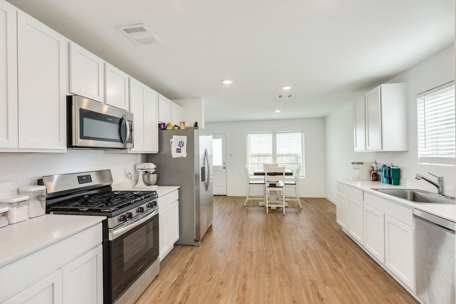 Furnished interior view inside a new home in Windrose Green, Angleton (Image 10).