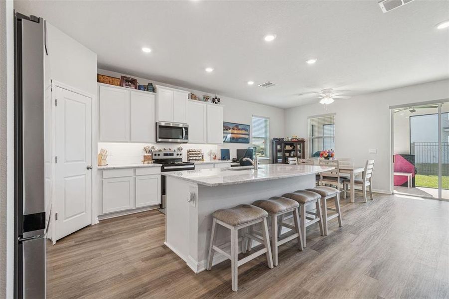 Furnished interior view inside a new home in Bella Lago, Parrish (Image 12).