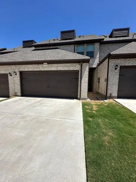Exterior details and patio area of a home in , Watauga (Image 2). Exterior details and patio area of a home in , Watauga (Image 2).