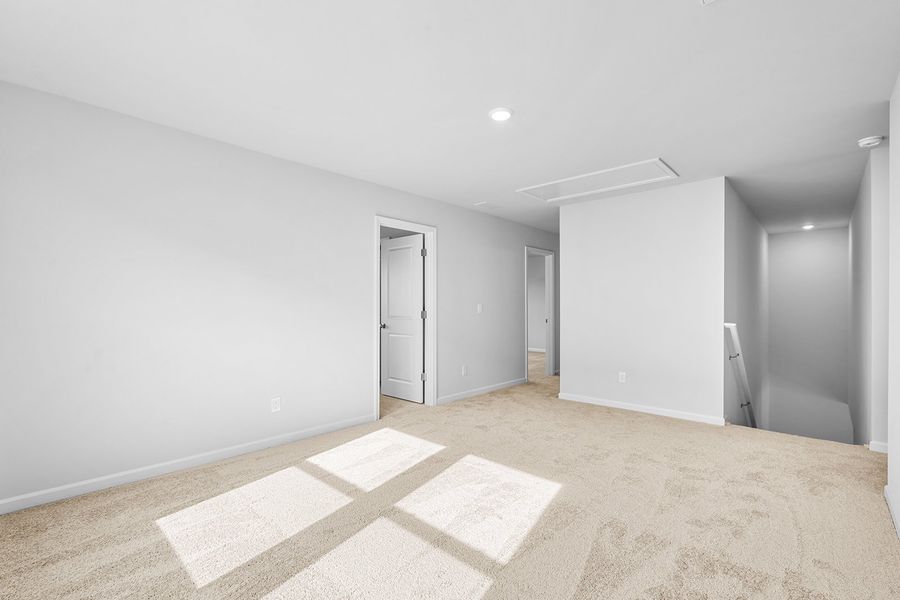 Spacious, unfurnished interior of a new home in Bell West, Kernersville (Image 28).