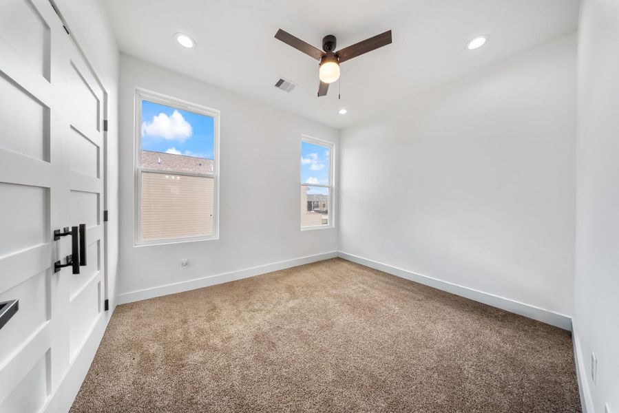 Spacious, unfurnished interior of a new home in , Sealy (Image 23).