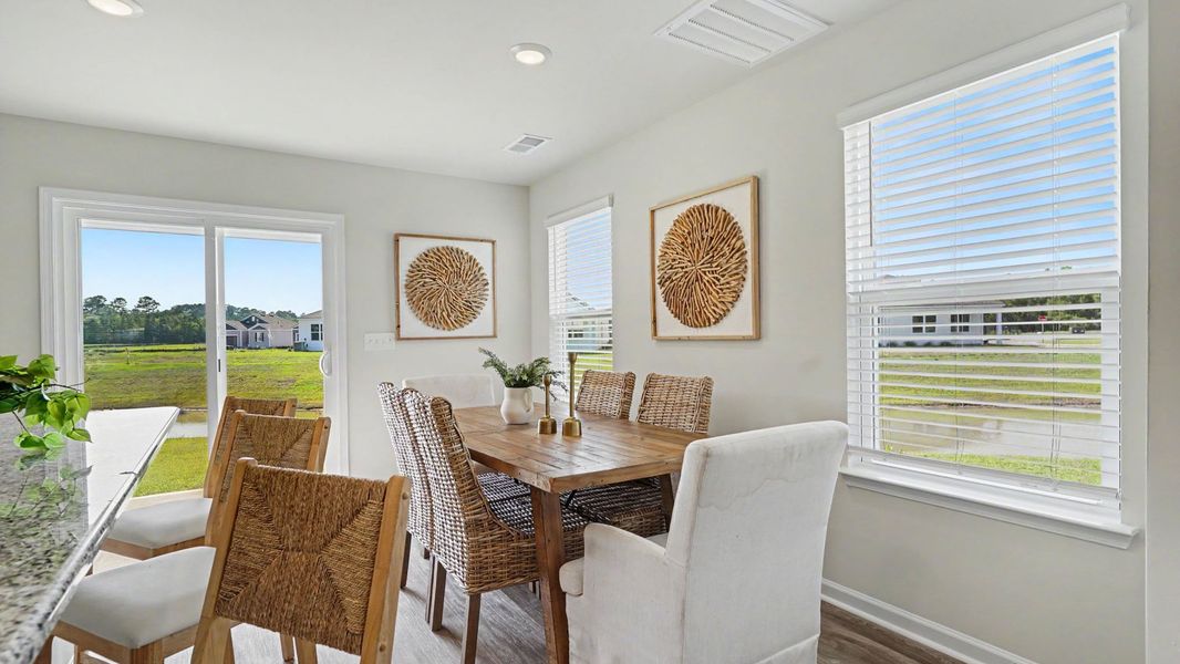 Furnished interior view inside a new home in Fox Run, Supply (Image 6).