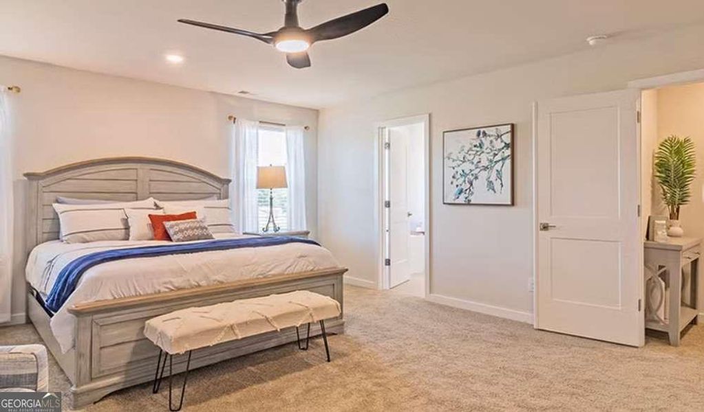 Furnished interior view inside a new home in , Social Circle (Image 10).