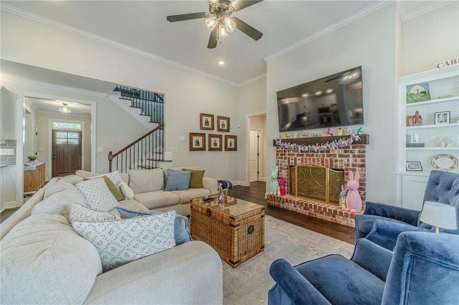 Furnished interior view inside a new home in , Statham (Image 18).