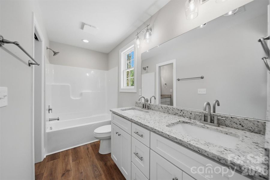 Furnished interior view inside a new home in , Hickory (Image 8).