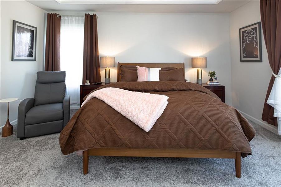 Furnished interior view inside a new home in Westgate Enclave, Loganville (Image 16).