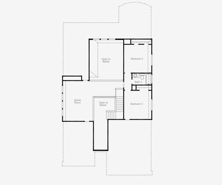 2D floor plan layout of this home in Valencia 50', Manvel, TX (Image 3). 2D floor plan layout of this home in Valencia 50', Manvel, TX (Image 3).