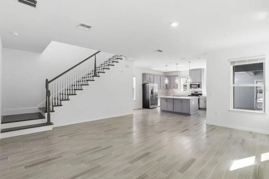 Spacious, unfurnished interior of a new home in Harvest at Ovation, Winter Garden (Image 13). Spacious, unfurnished interior of a new home in Harvest at Ovation, Winter Garden (Image 13).