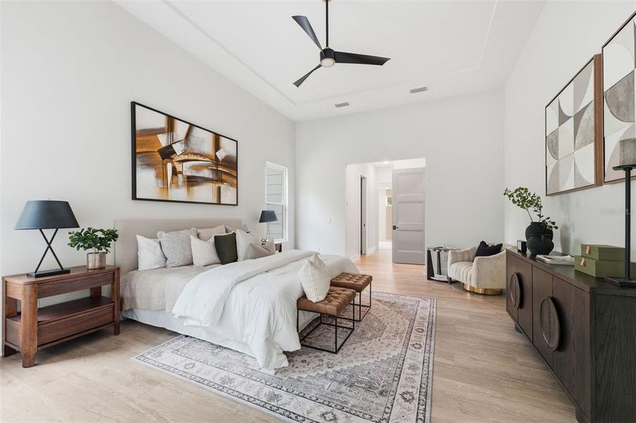Furnished interior view inside a new home in , Archer (Image 32).