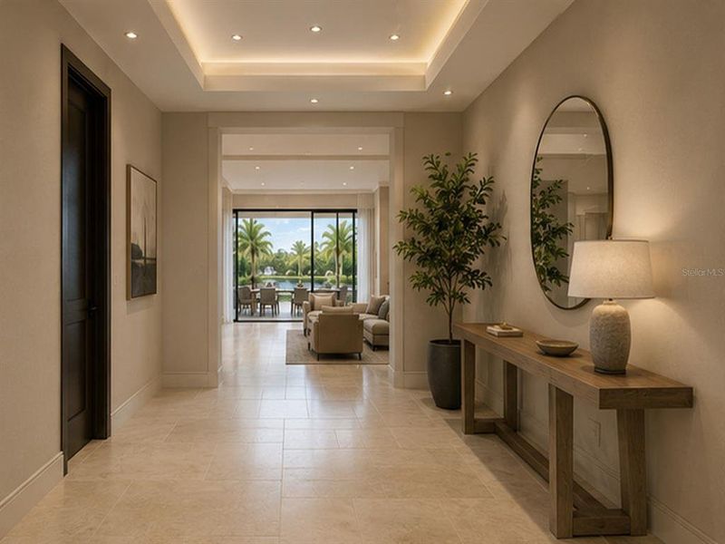 Furnished interior view inside a new home in , Port Charlotte (Image 5).
