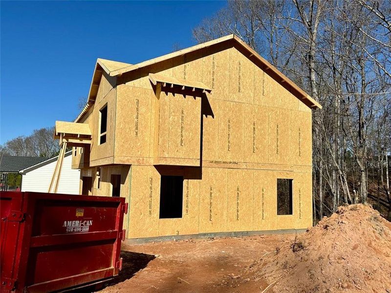 In-progress construction of a new home in , Alto, GA (Image 3).