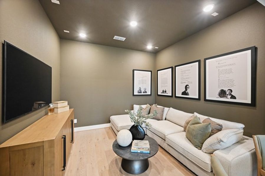 Furnished interior view inside a new home in Wildtree 70', Montgomery (Image 27).