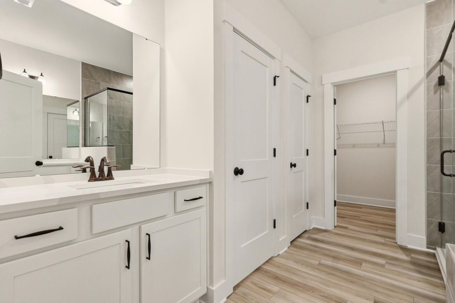 Furnished interior view inside a new home in Harbor Crossing, Greensboro (Image 15).