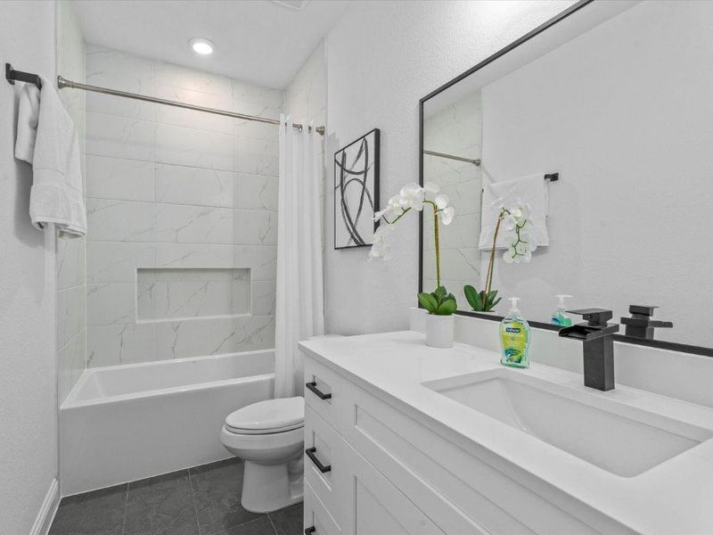 Furnished interior view inside a new home in , Splendora (Image 7).