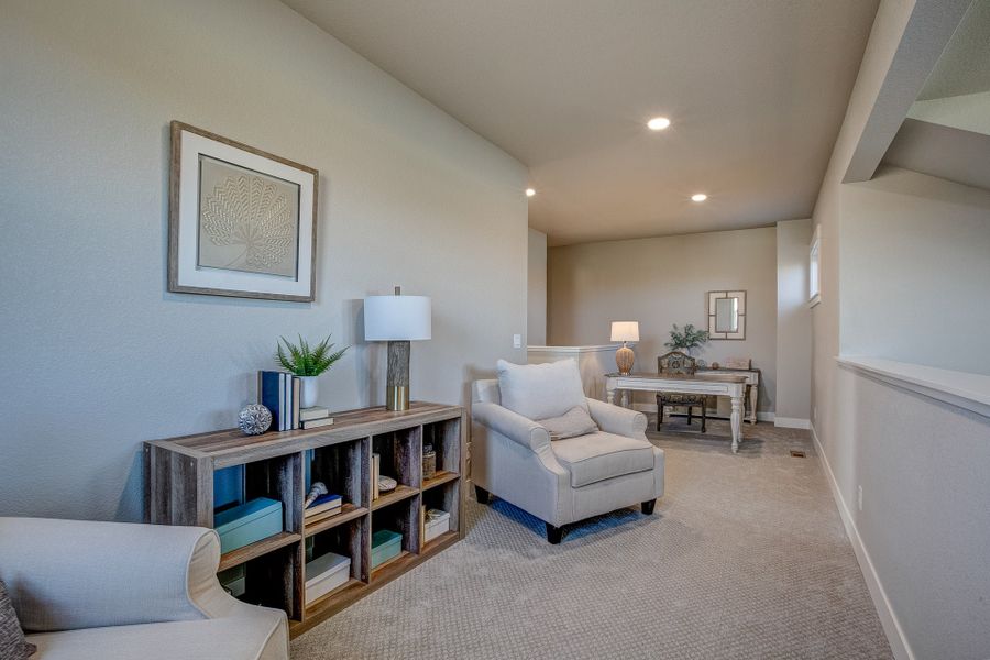 Representative furnished interior of a home built from the The Avalon by Landmark Homes in Vernazza, Windsor (Image 30).