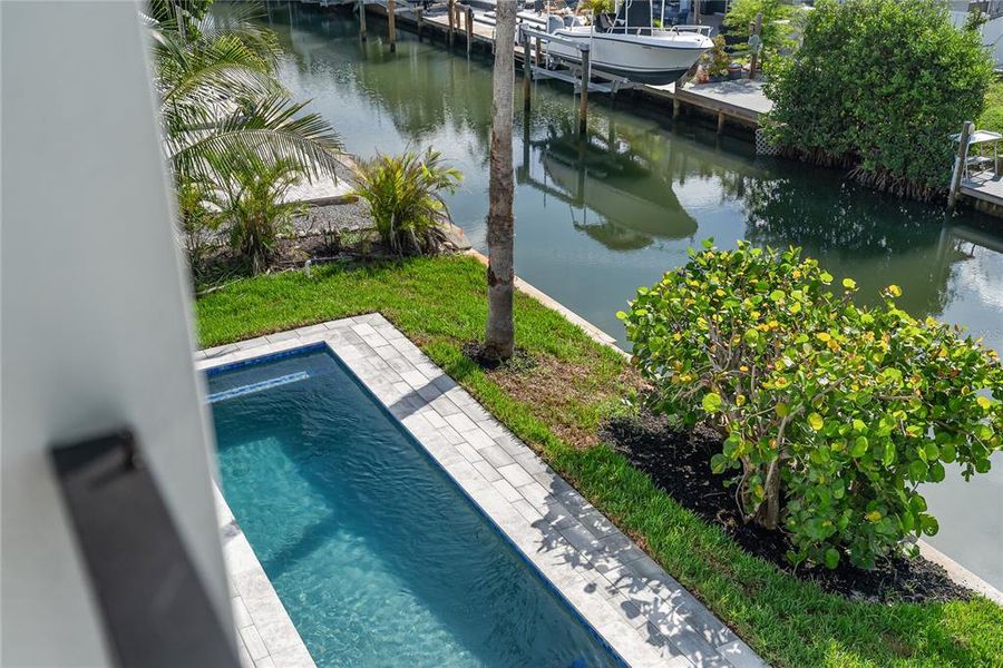 Exterior details and patio area of a home in , Longboat Key (Image 45). Exterior details and patio area of a home in , Longboat Key (Image 45).