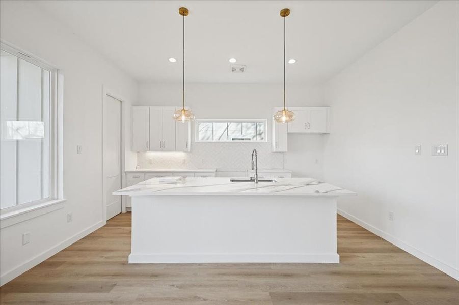 Furnished interior view inside a new home in , Fort Worth (Image 8). Furnished interior view inside a new home in , Fort Worth (Image 8).