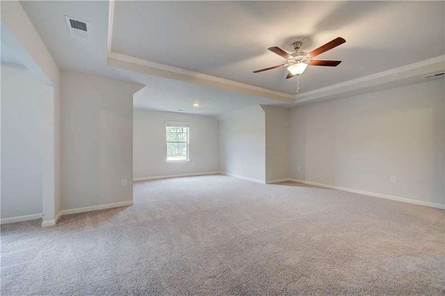 Spacious, unfurnished interior of a new home in Trinity Park, McDonough (Image 33).