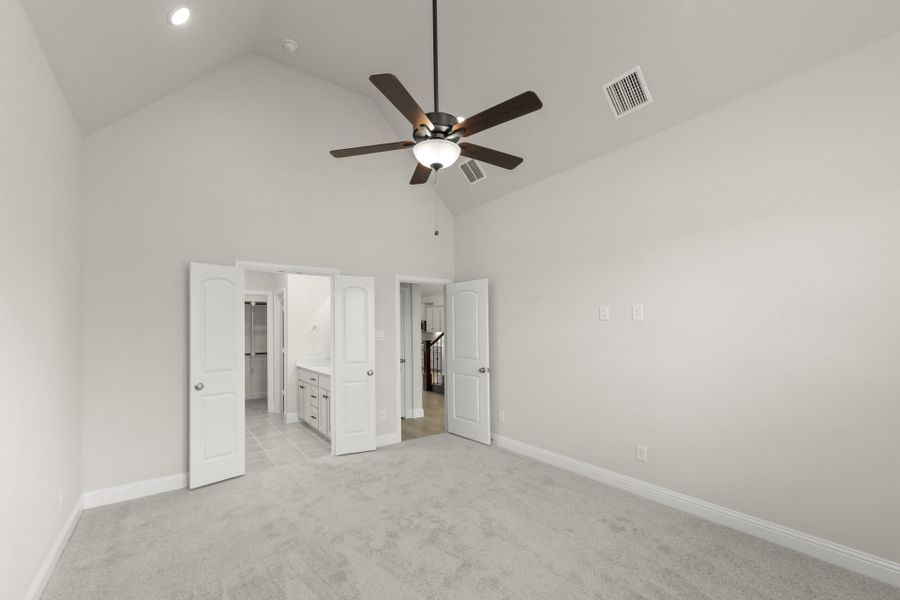 Representative unfurnished interior of a home built from the Timberline by Pacesetter Homes in La Terra at Uptown Celina, Celina (Image 15).
