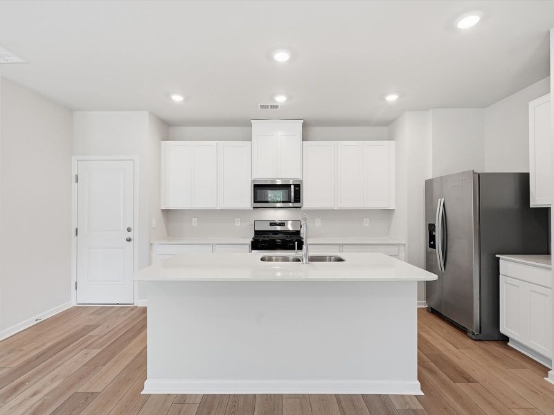 Furnished interior view inside a new home in Pleasant Brook, Greenville (Image 3).