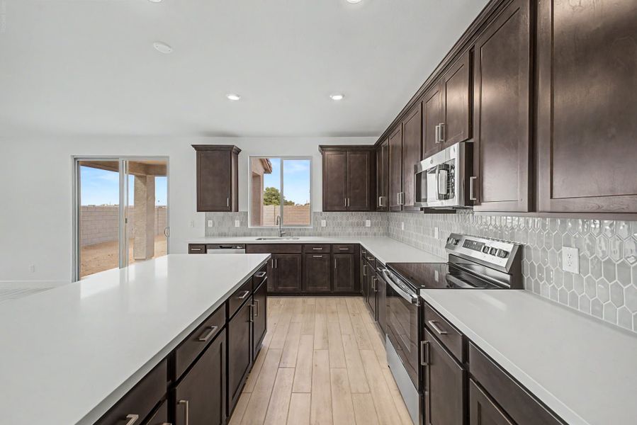 Furnished interior view inside a new home in Skyline Village, San Tan Valley (Image 3).
