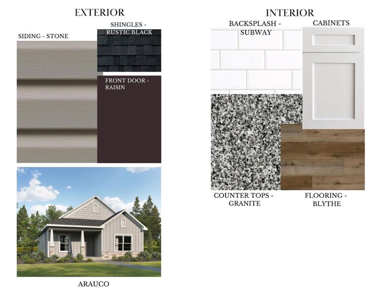 Sample of building materials used in homes in , Gastonia (Image 16).