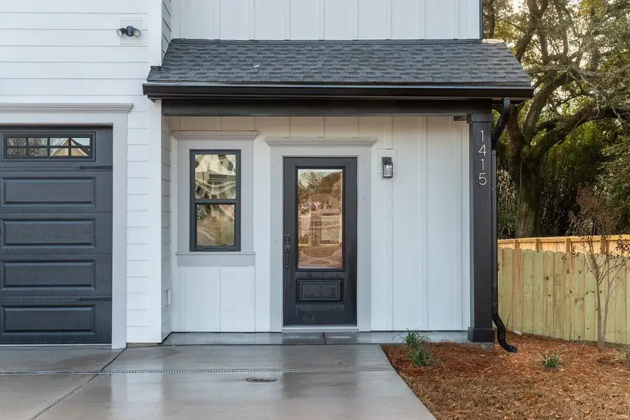 Exterior details and patio area of a home in , North Charleston (Image 3).