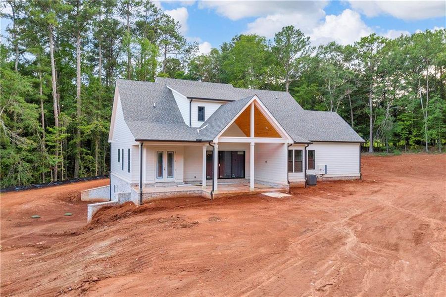 In-progress construction of a new home in , Bishop, GA (Image 32).