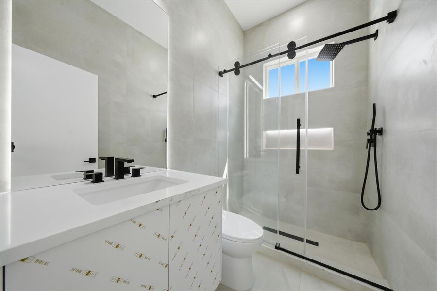 Furnished interior view inside a new home in , Houston (Image 6).