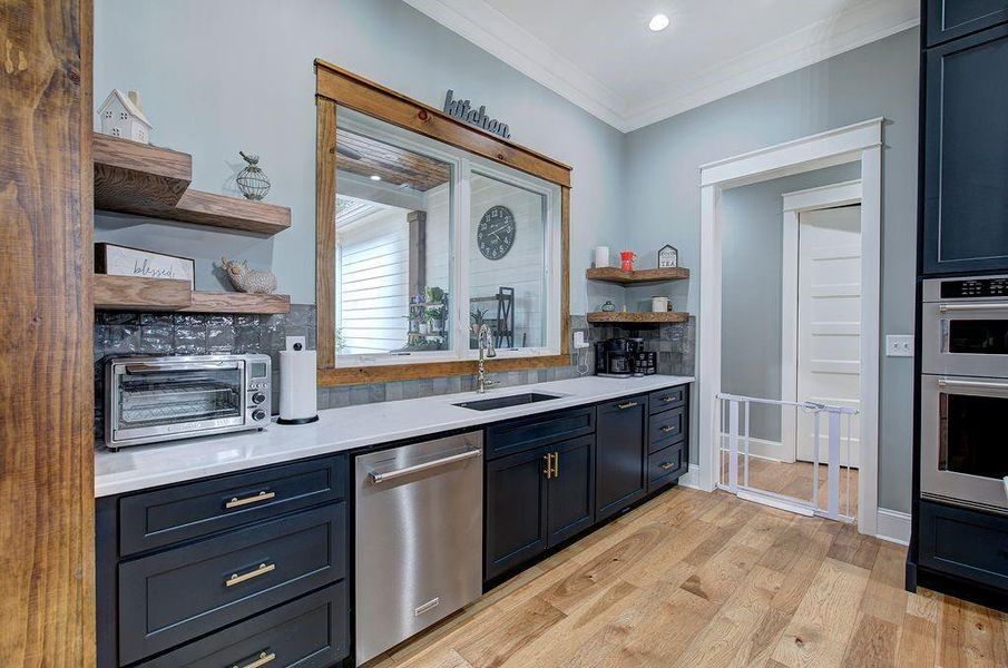 Furnished interior view inside a new home in , Cartersville (Image 37).