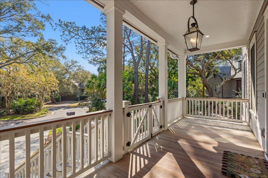 Exterior details and patio area of a home in , Kiawah Island (Image 30).