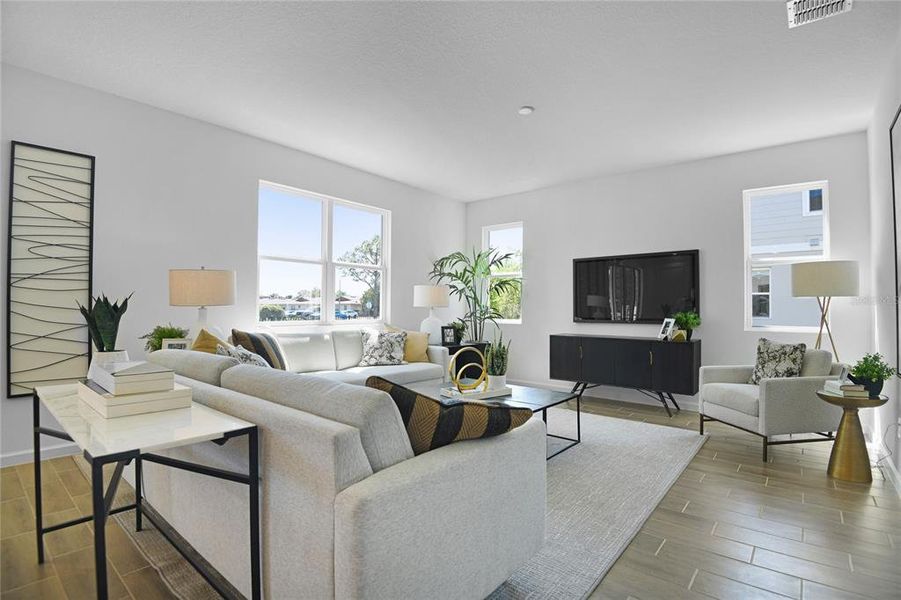 Furnished interior view inside a new home in Seaport Village, Tavares (Image 4).