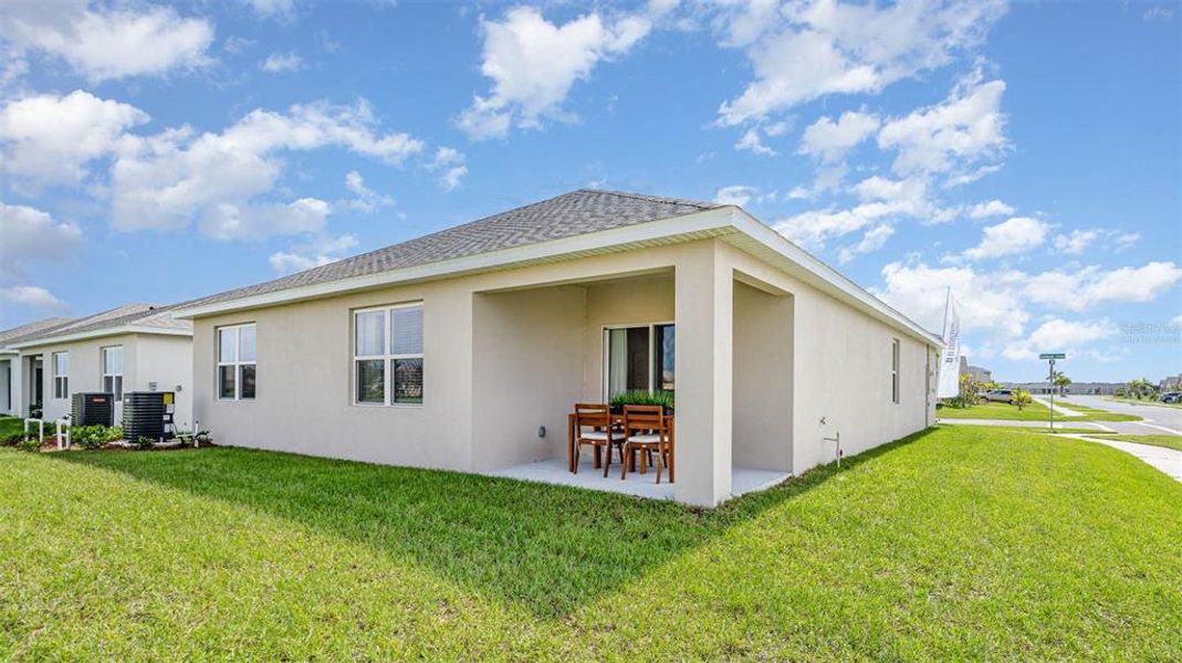 Exterior details and patio area of a home in , Clermont (Image 3). Exterior details and patio area of a home in , Clermont (Image 3).