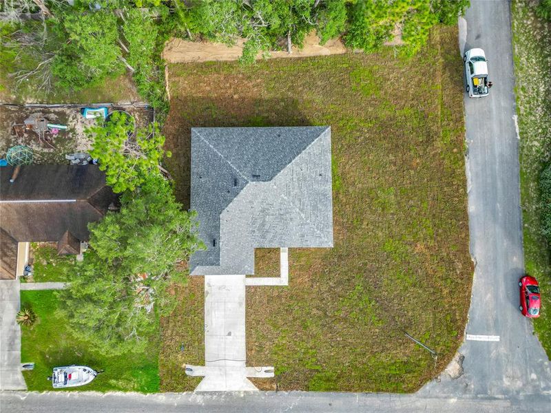 Front exterior of a new home in , Citrus Springs, FL, highlighting curb appeal (Image 21).