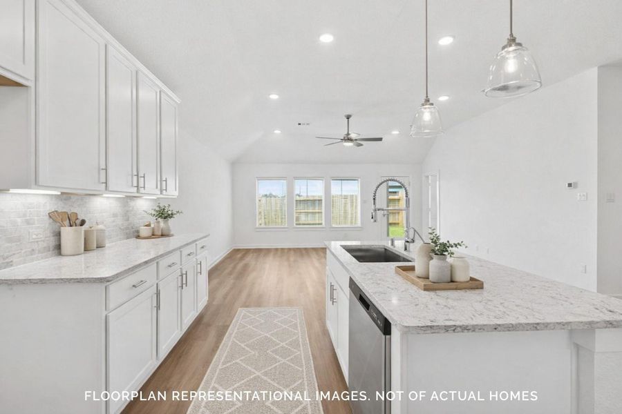 Furnished interior view inside a new home in Miller's Pond, Rosenberg (Image 10).