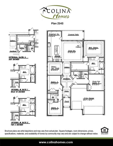 2D floor plan layout of this home in Rates starting as low as, Iowa Colony, TX (Image 5).