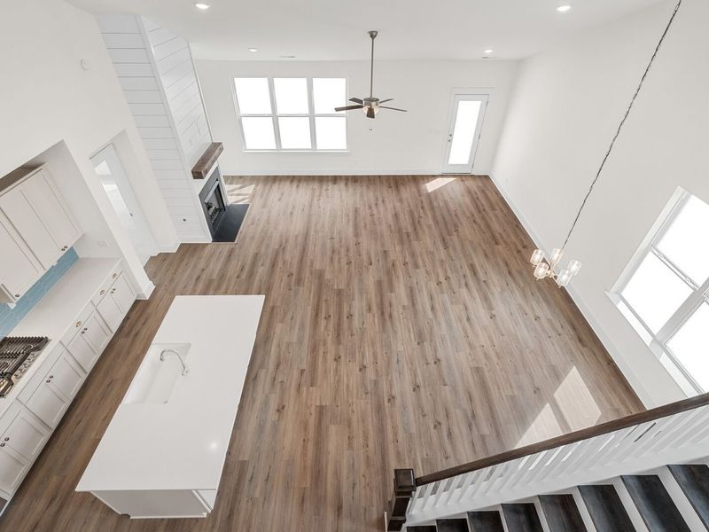 Spacious, unfurnished interior of a new home in Woods Crossing, Gallatin (Image 65).