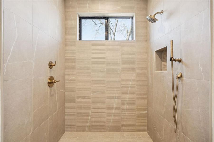 Close-up of interior finishes inside a home in , Dallas (Image 12).