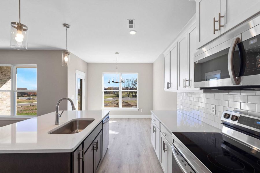 Furnished interior view inside a new home in Stonecrest Townhomes, Hendersonville (Image 7).