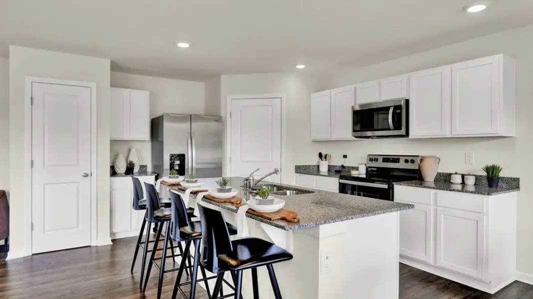 Furnished interior view inside a new home in Fieldcrest Acres, Blountville (Image 3).