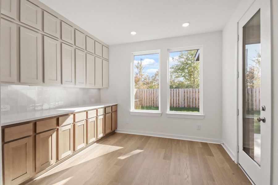 Furnished interior view inside a new home in COLTON: 50ft. lots, Todd Mission (Image 7). Furnished interior view inside a new home in COLTON: 50ft. lots, Todd Mission (Image 7).